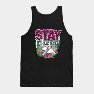 Stay Magical | Unicorn | T Shirt Design Tank Top